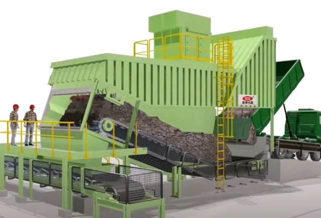 KTU系列固定式地表给料机-卡车卸料机