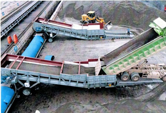 KTU-W系列轮胎移动式地表给料机-卡车卸料机