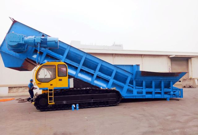 KTU-T系列履带移动式地表给料机-卡车卸料机