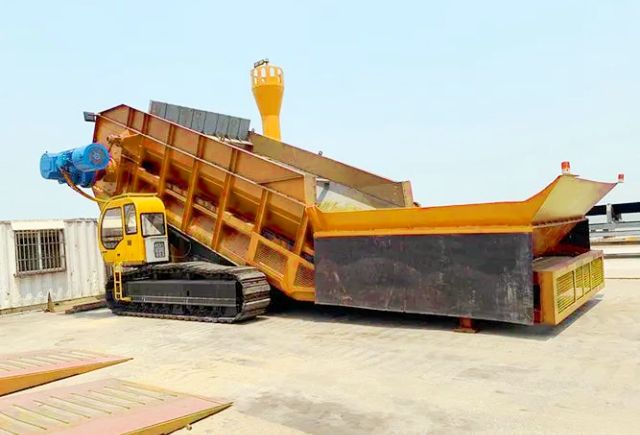 KTU-T系列履带移动式地表给料机-卡车卸料机