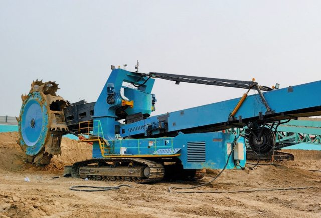 KBWR2800移动式斗轮取料机