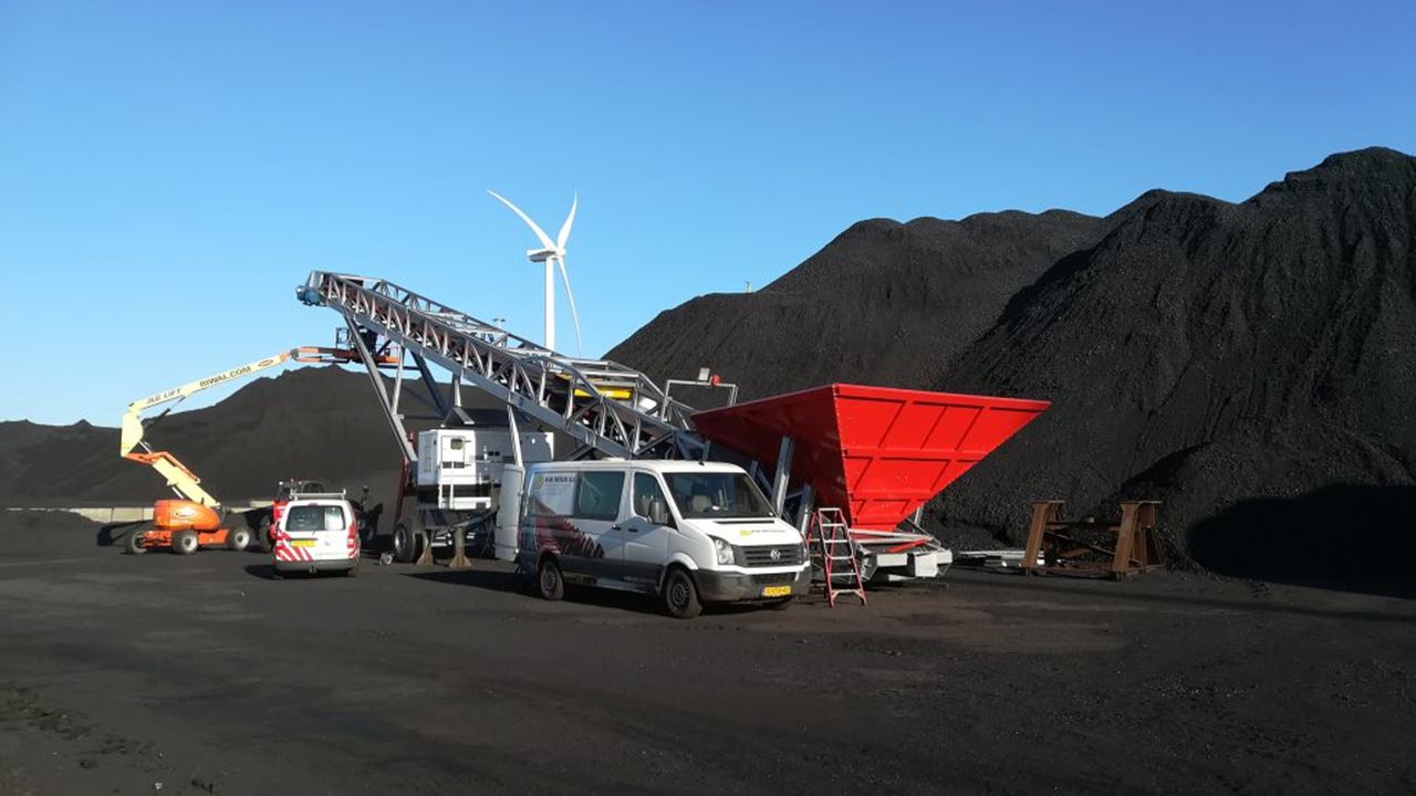 洗煤厂皮带输送机