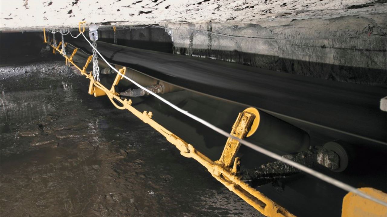 井下矿用皮带输送机