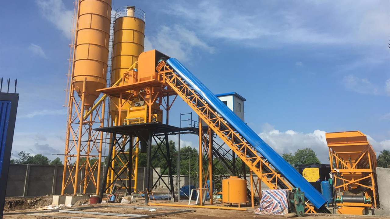 混凝土搅拌站骨料配料输送系统