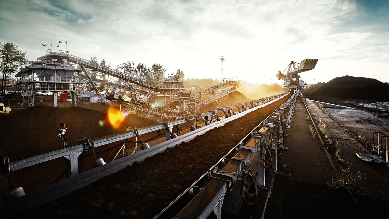 矿山用皮带输送机