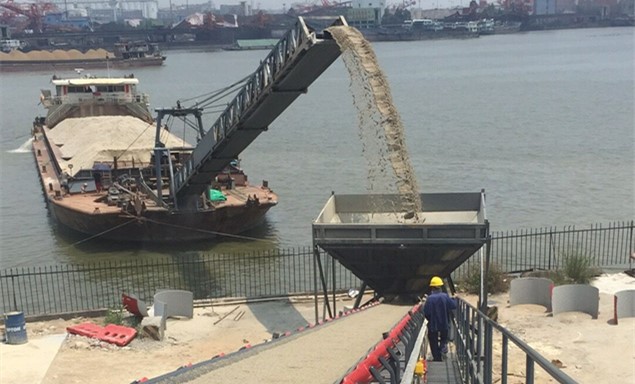 中国交建四航局港口卸船布料输送系统项目