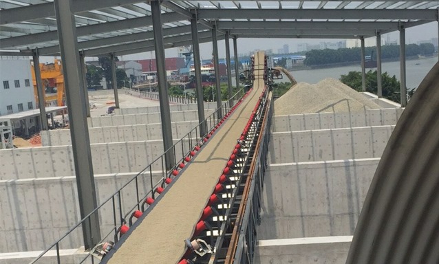 中国交建四航局港口卸船布料输送系统项目