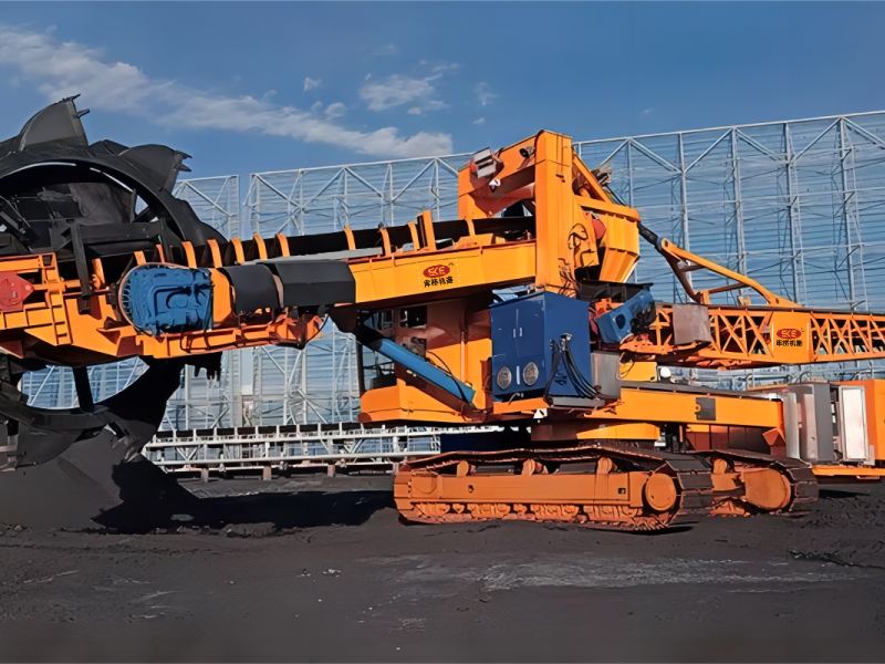 移动式斗轮挖掘取料机