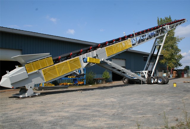 kyd系列径向转动堆料机