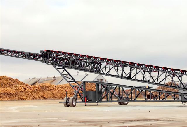 KYD系列径向转动伸缩式堆料机