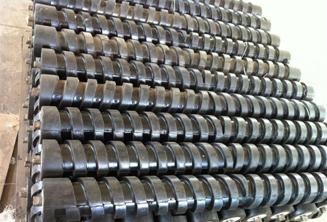 螺旋托辊-双向螺旋橡胶托辊-螺旋包胶托辊厂家