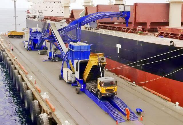 KC系列弧臂式移动装船机