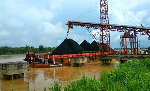 固定式装船机输送机系统